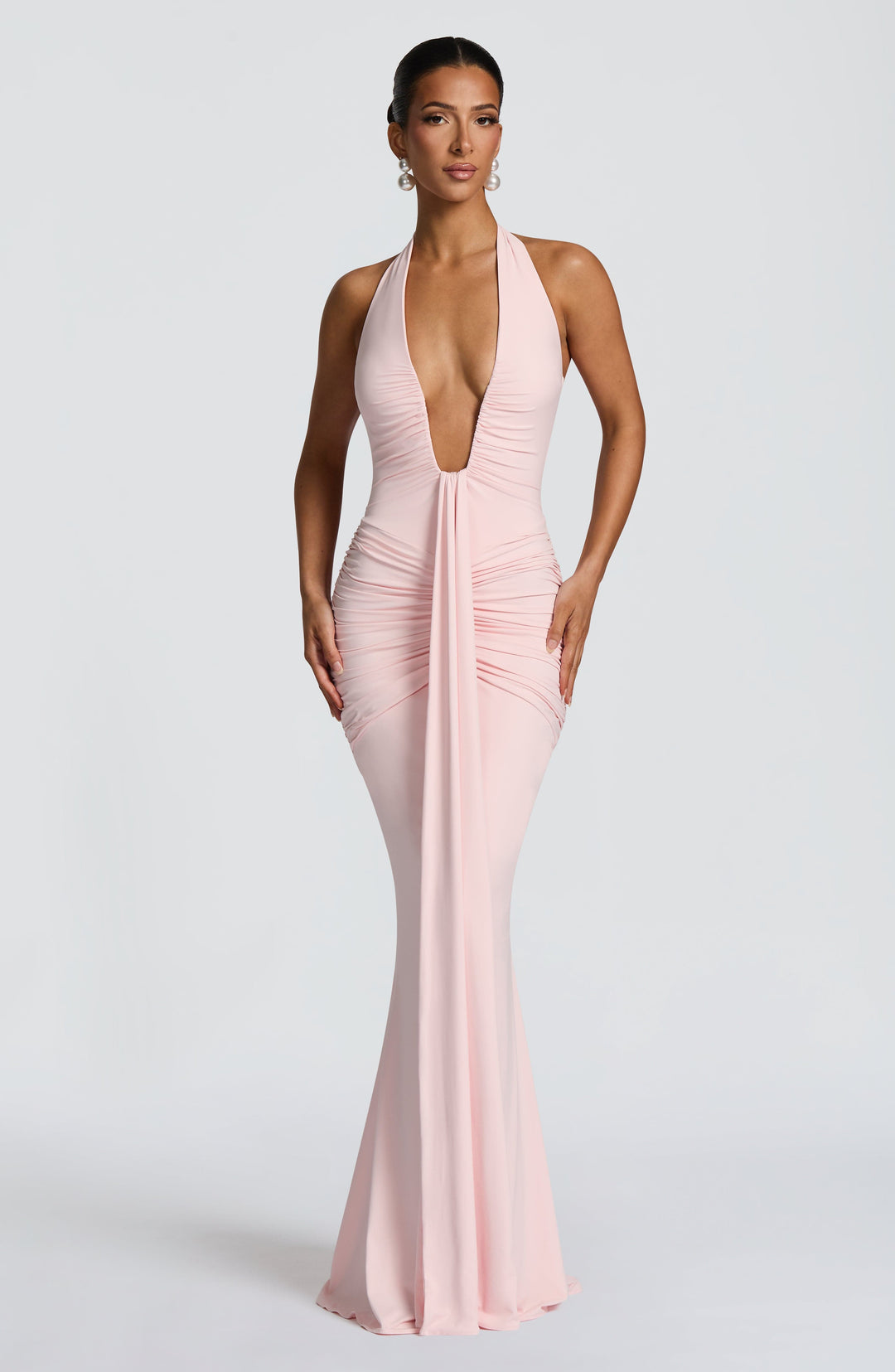 Taliaora Maxi Dress in Blush by Clandour, product photo 10