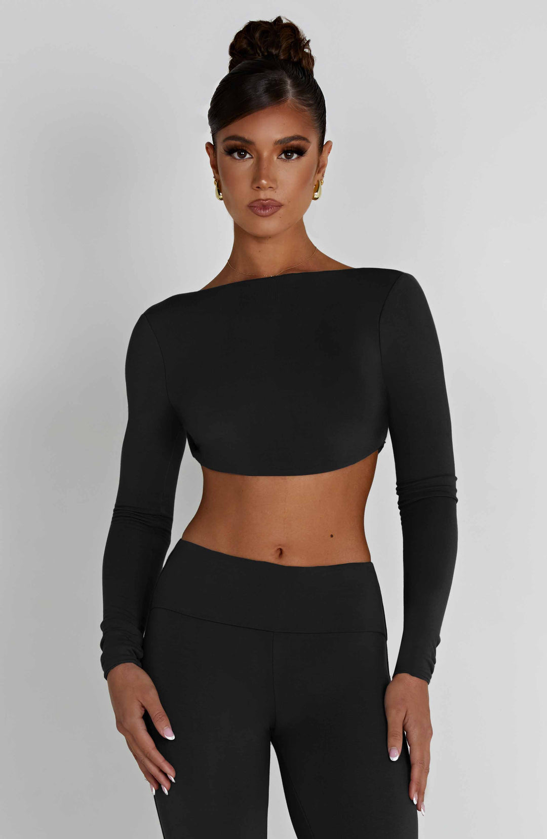 Taliara Top in Black by Clandour, product photo 1