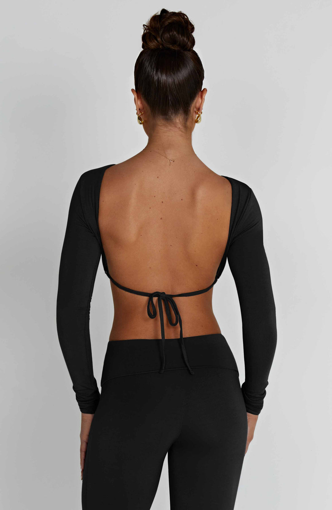 Taliara Top in Black by Clandour, product photo 2