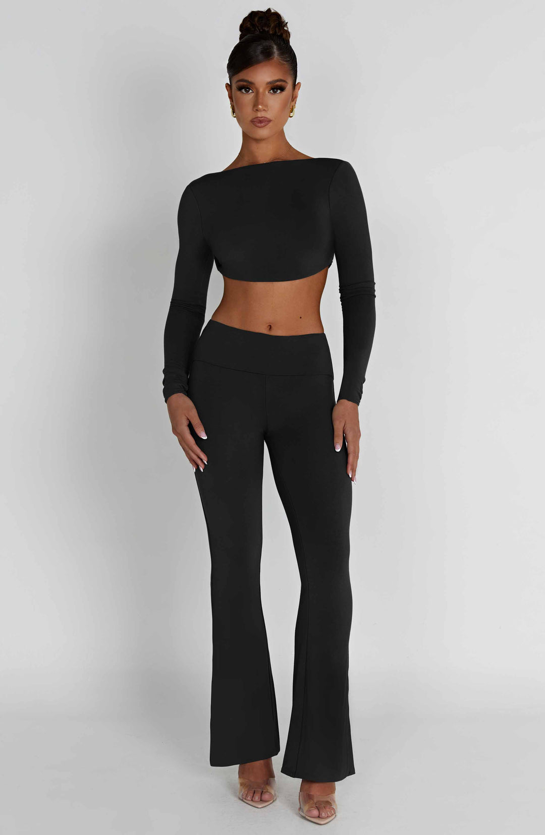 Taliara Top in Black by Clandour, product photo 4