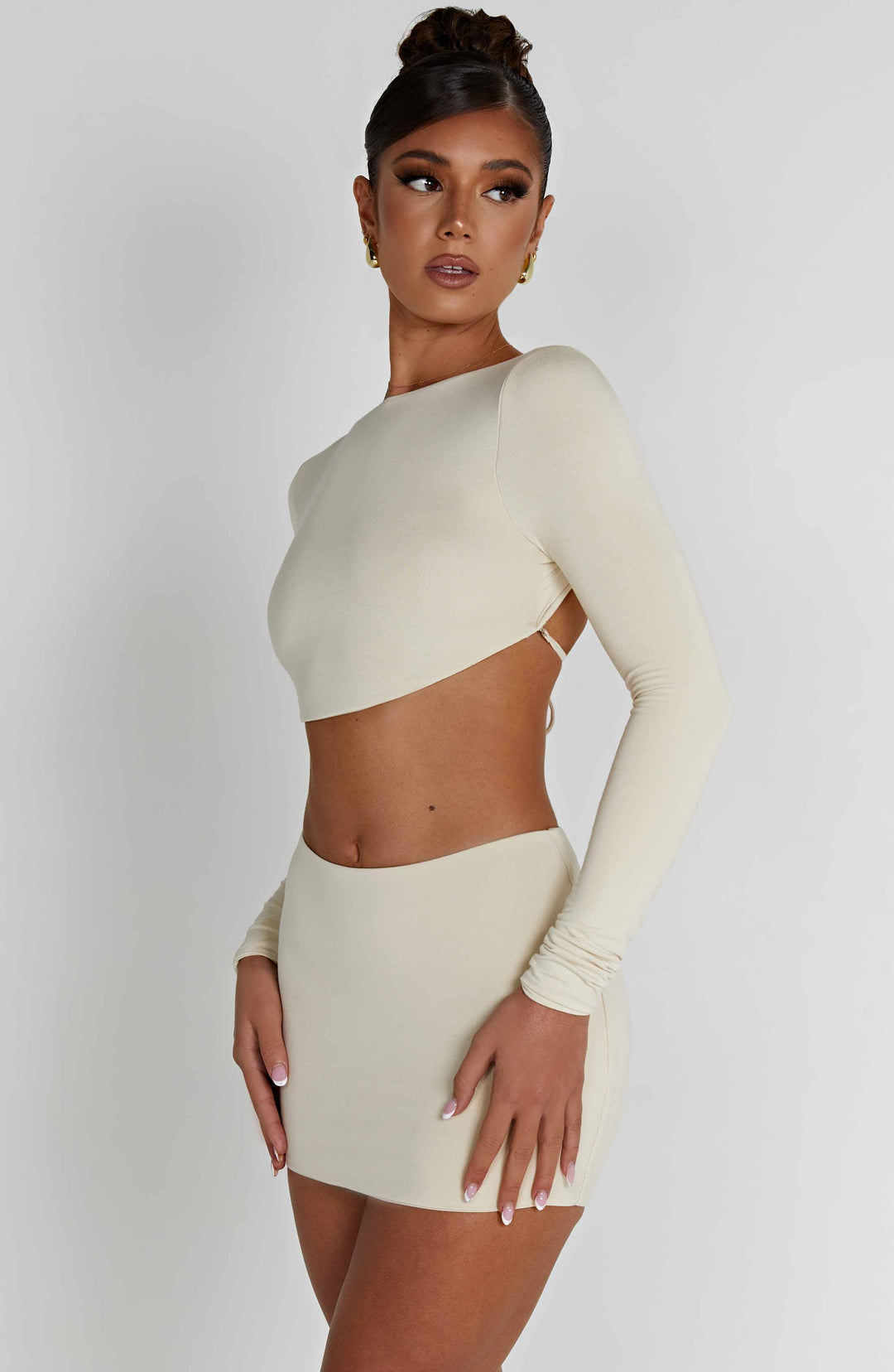 Taliara Top in Cream by Clandour, product photo 3