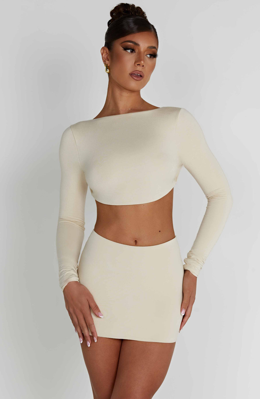 Taliara Top in Cream by Clandour, product photo 5