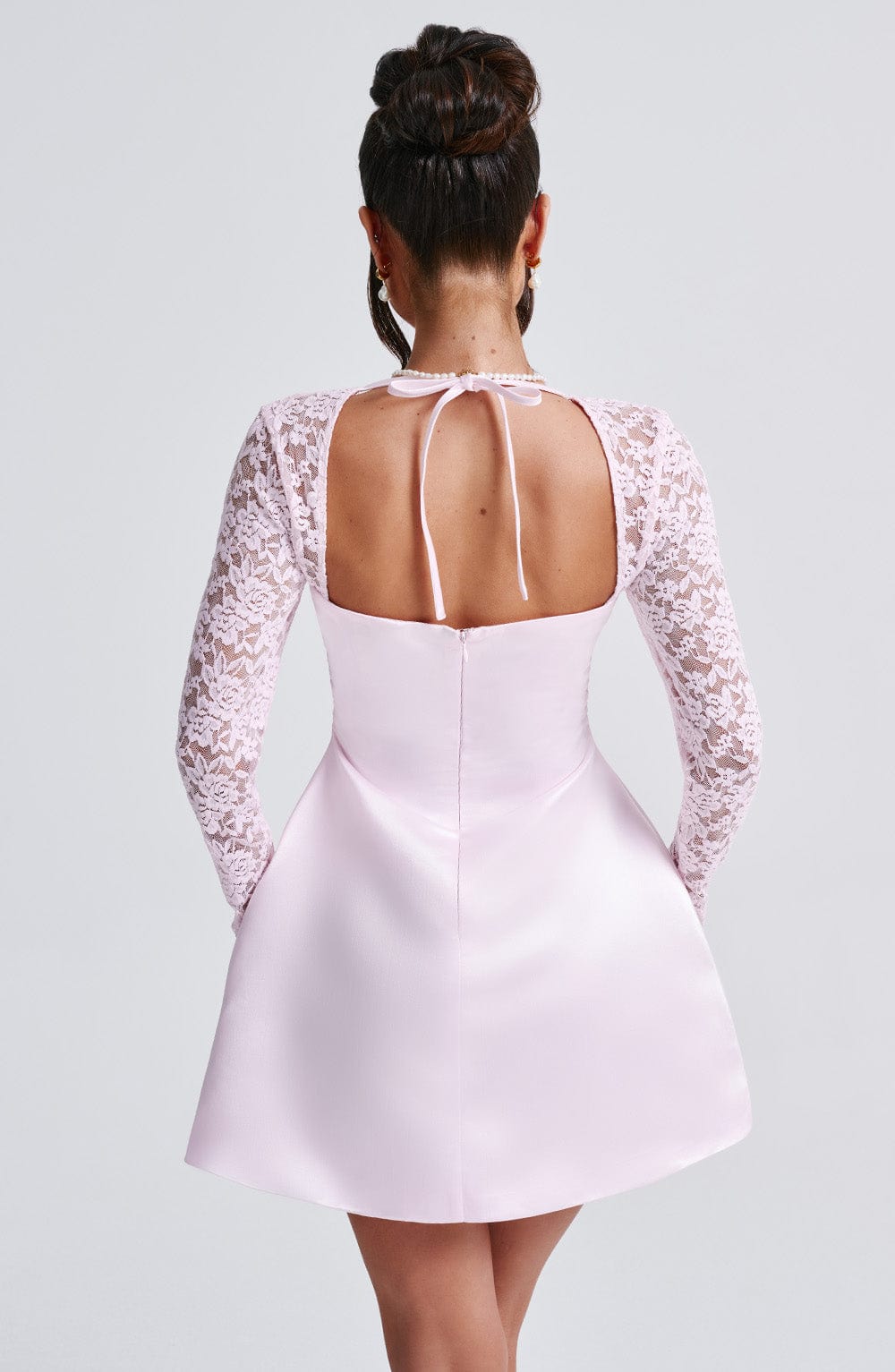 Taliayne Mini Dress in Blush by Clandour, product photo 7