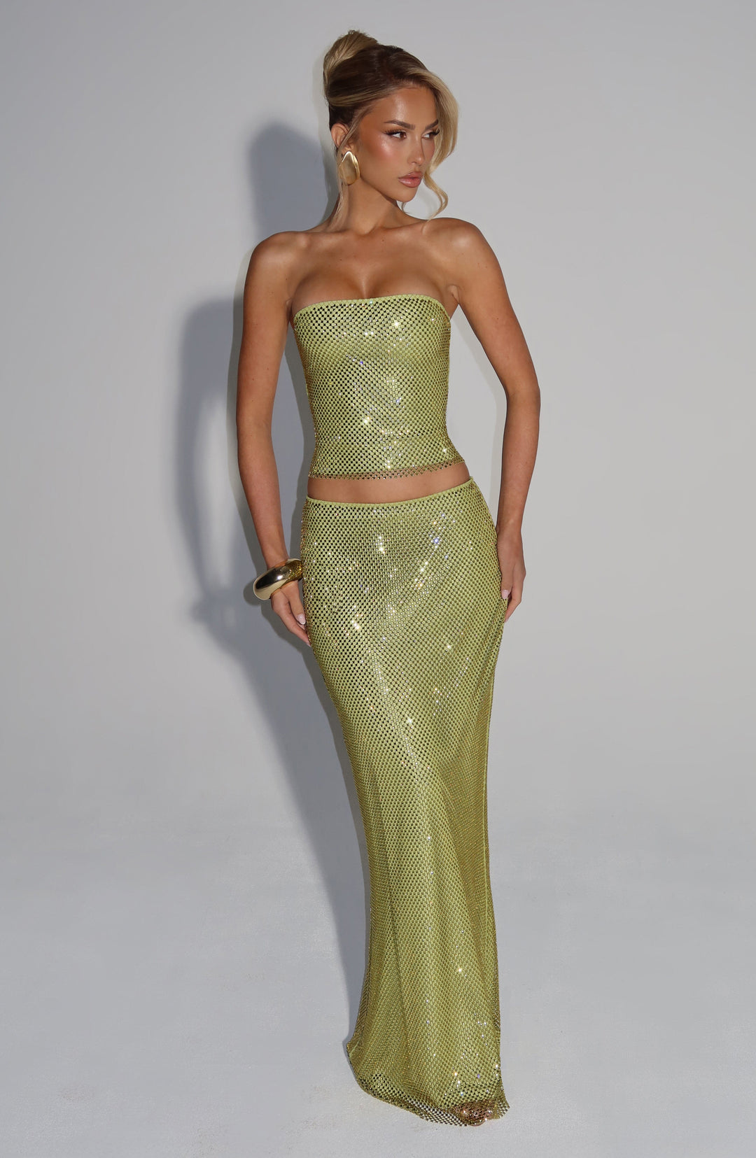 Velaella Top in Olive by Clandour, product photo 7