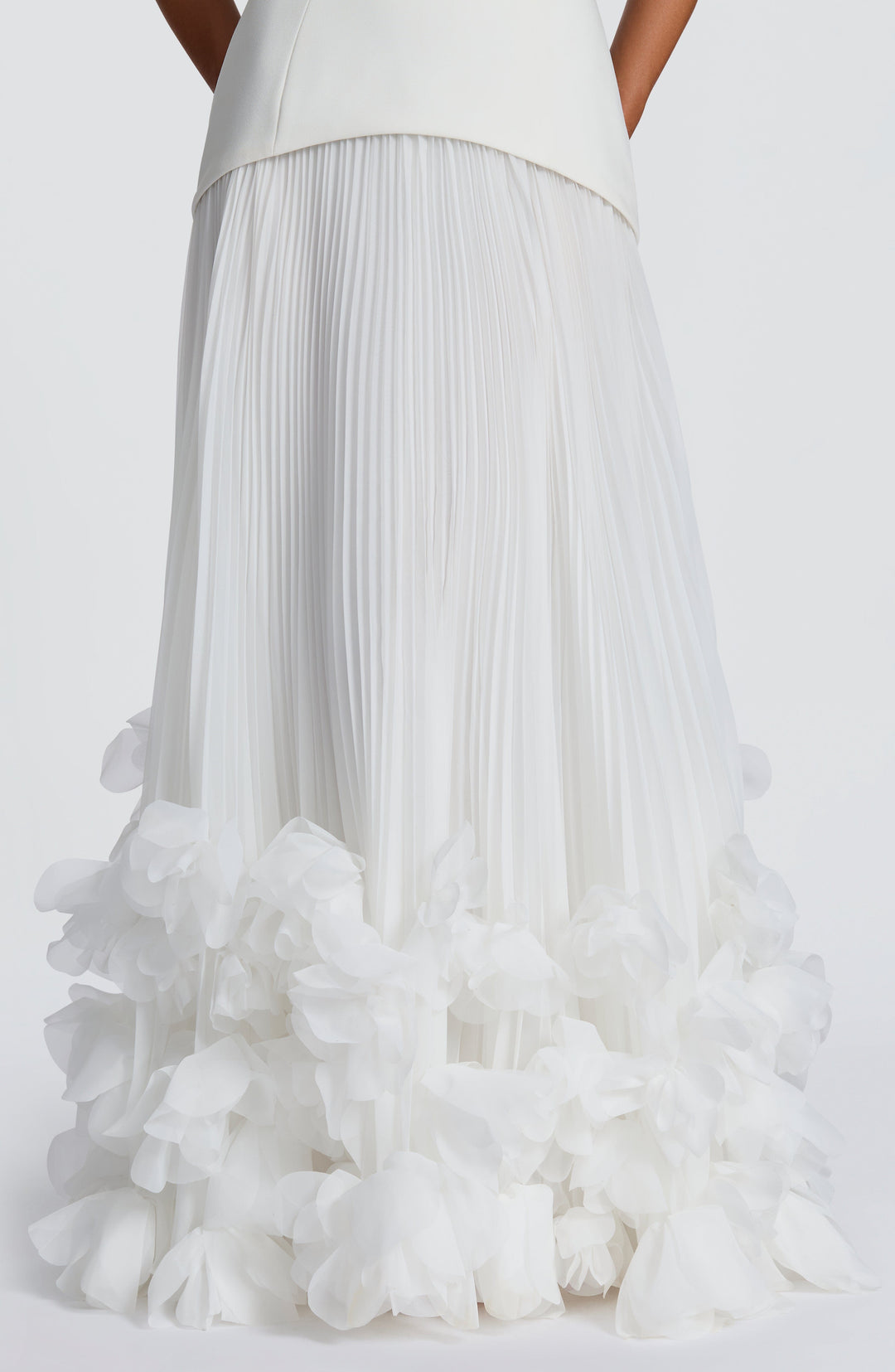 Velaena Gown in Ivory by Clandour, product photo 10