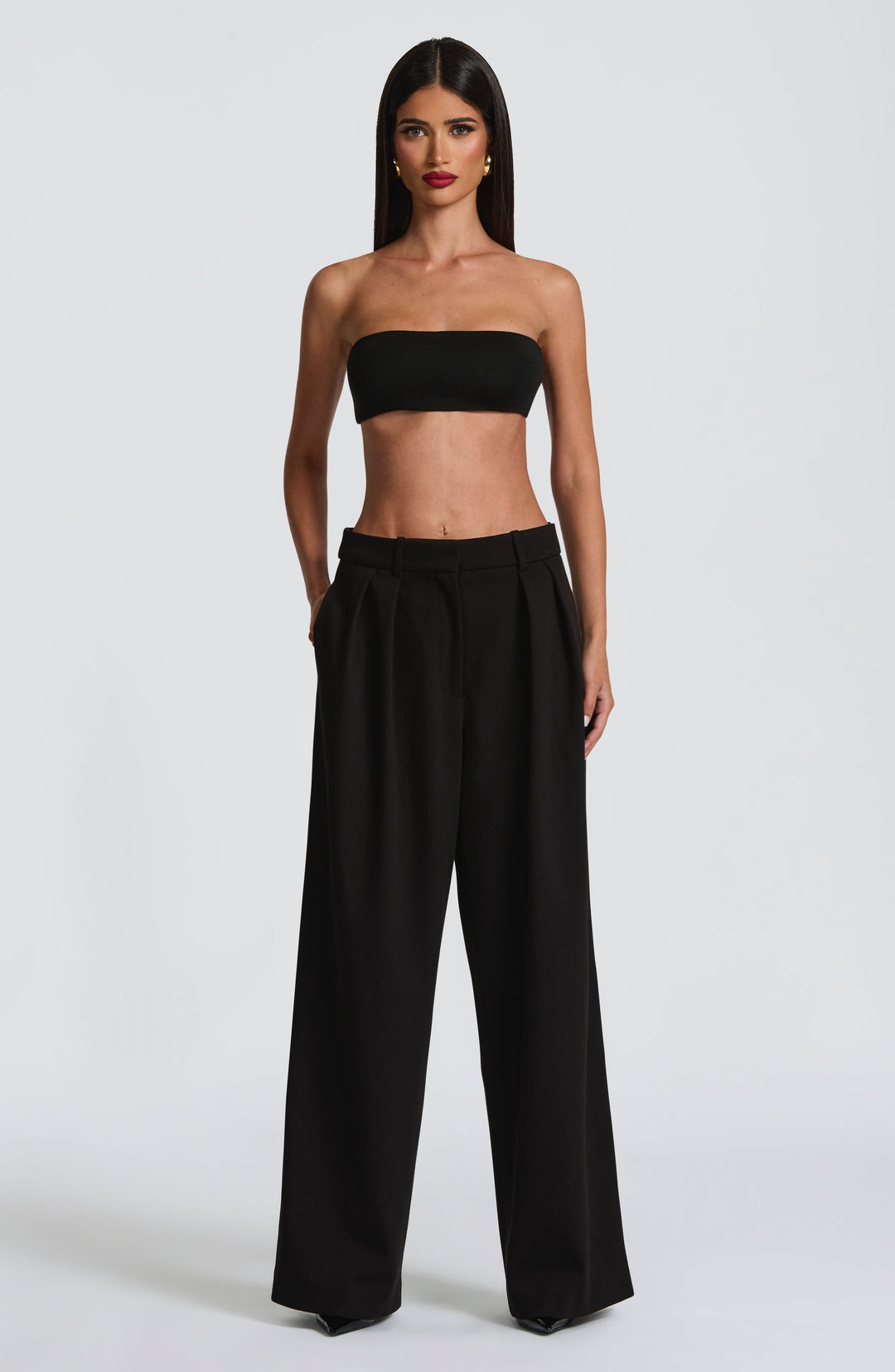 Velalise Top in Black by Clandour, product photo 5