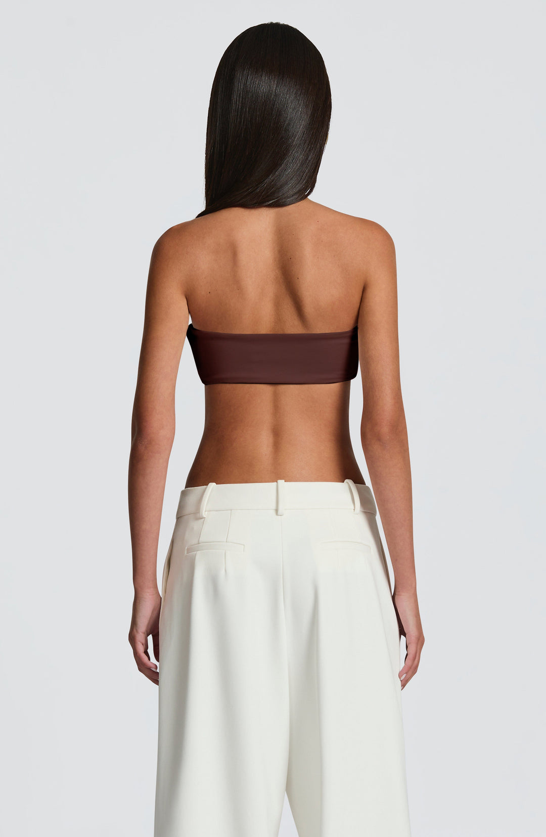 Velalise Top in Plum Brown by Clandour, product photo 3