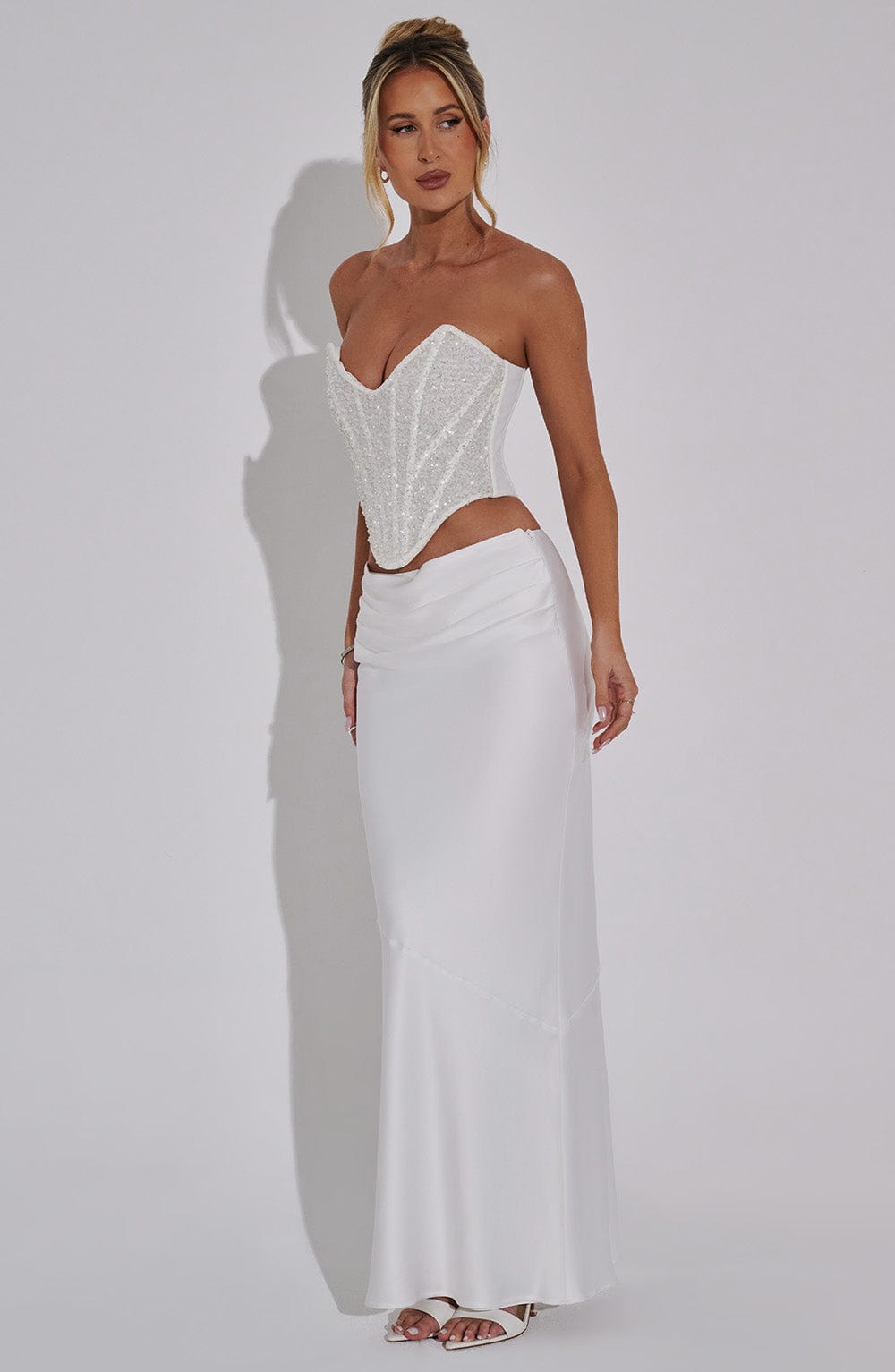 Velavieve Corset in Ivory by Clandour, product photo 5
