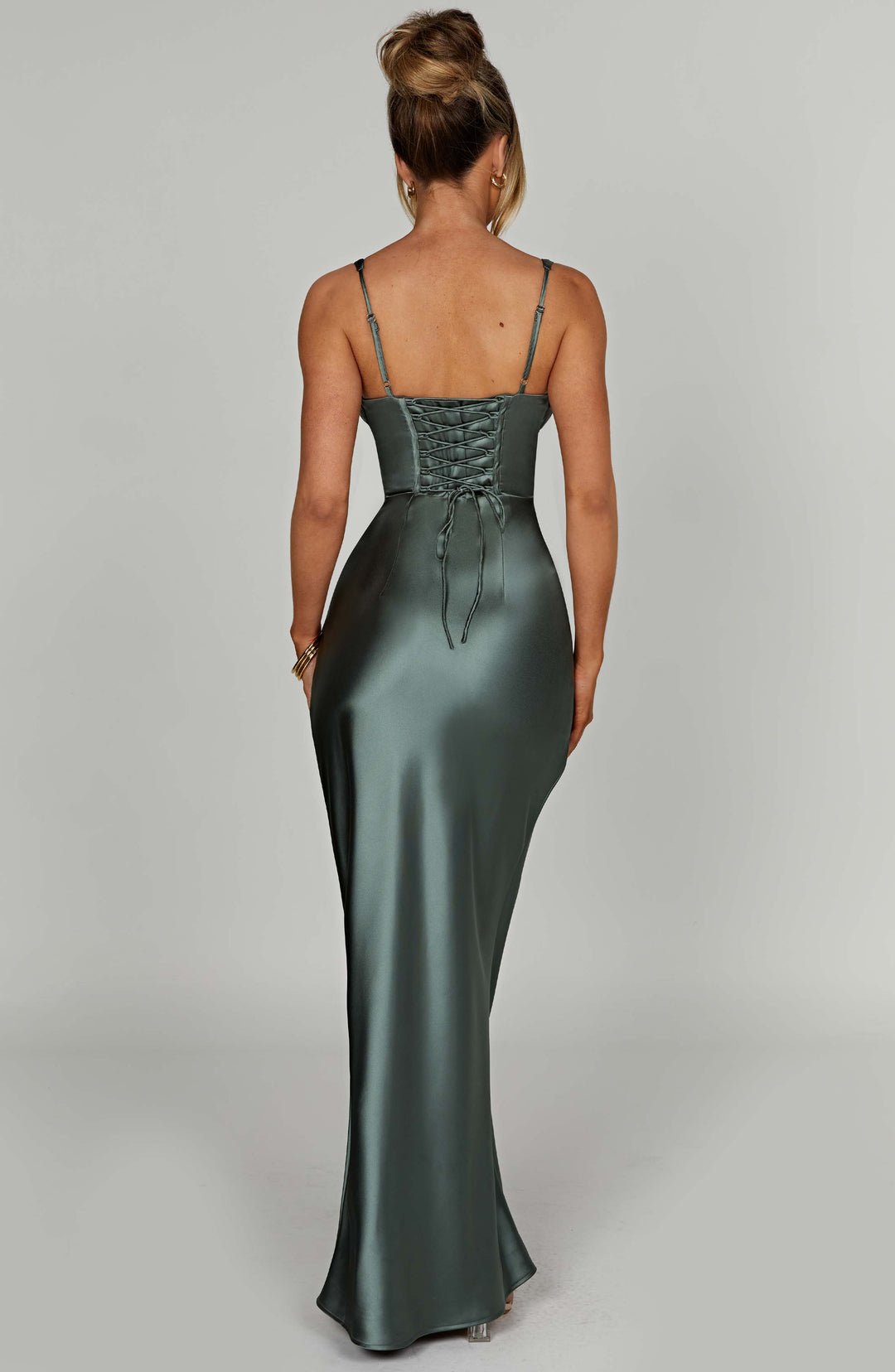 Velayne Maxi Dress in Sage by Clandour, product photo 2