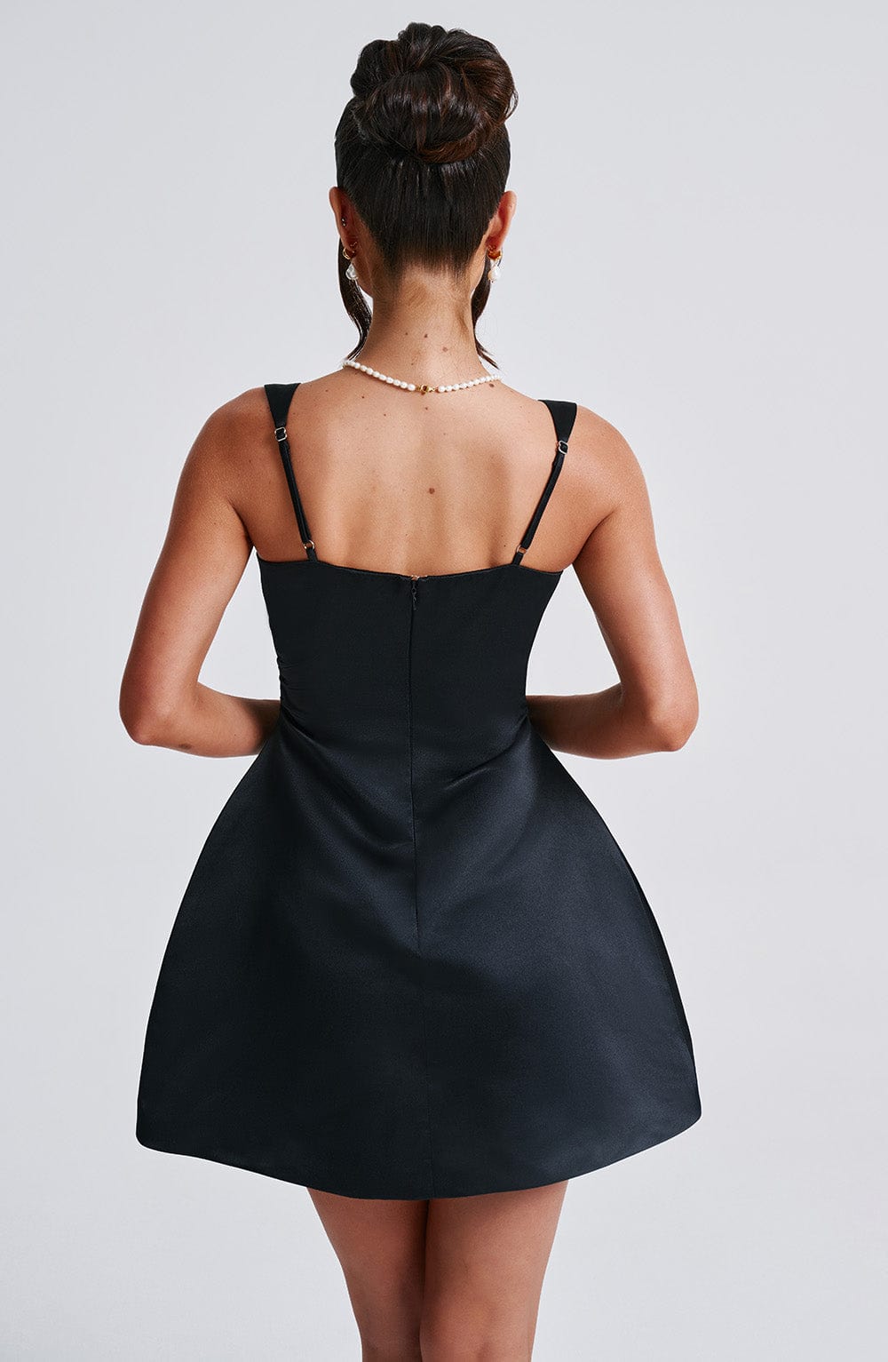 Willaelle Mini Dress in Black by Clandour, product photo 11