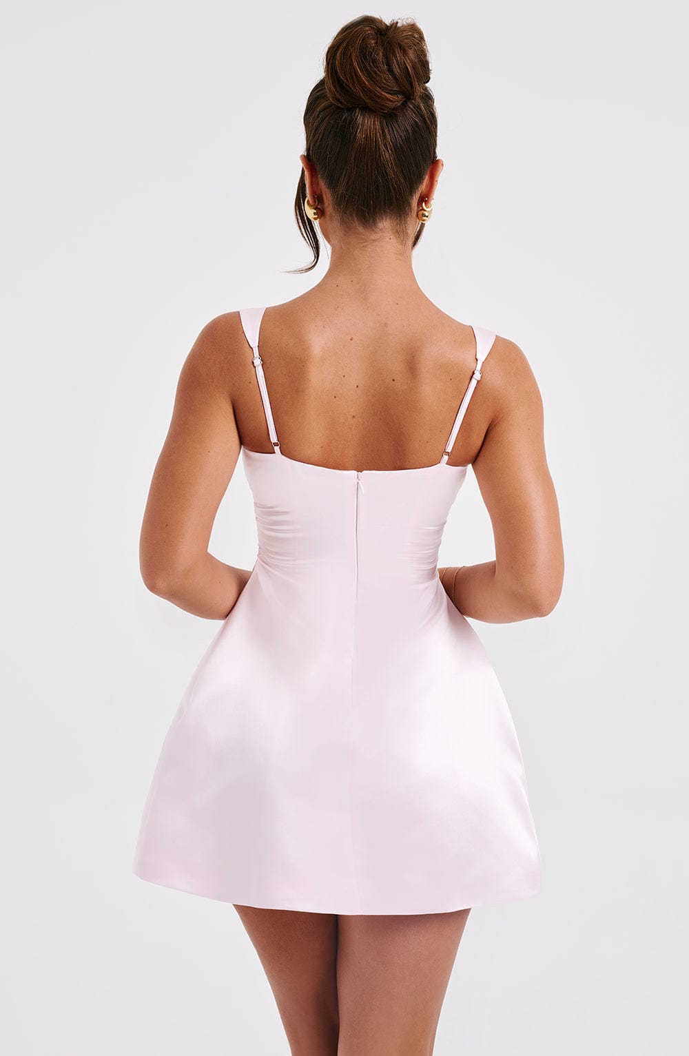 Willaelle Mini Dress in Blush by Clandour, product photo 2