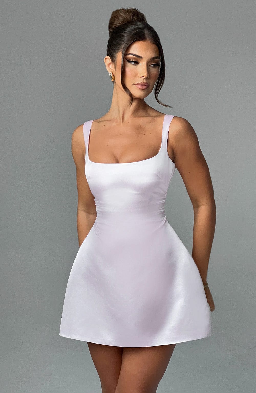 Willaelle Mini Dress in Blush by Clandour, product photo 4