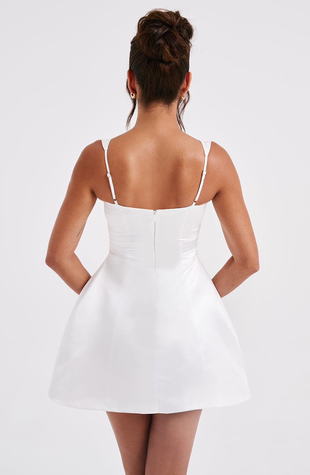 Willaelle Mini Dress in Ivory by Clandour, product photo 2
