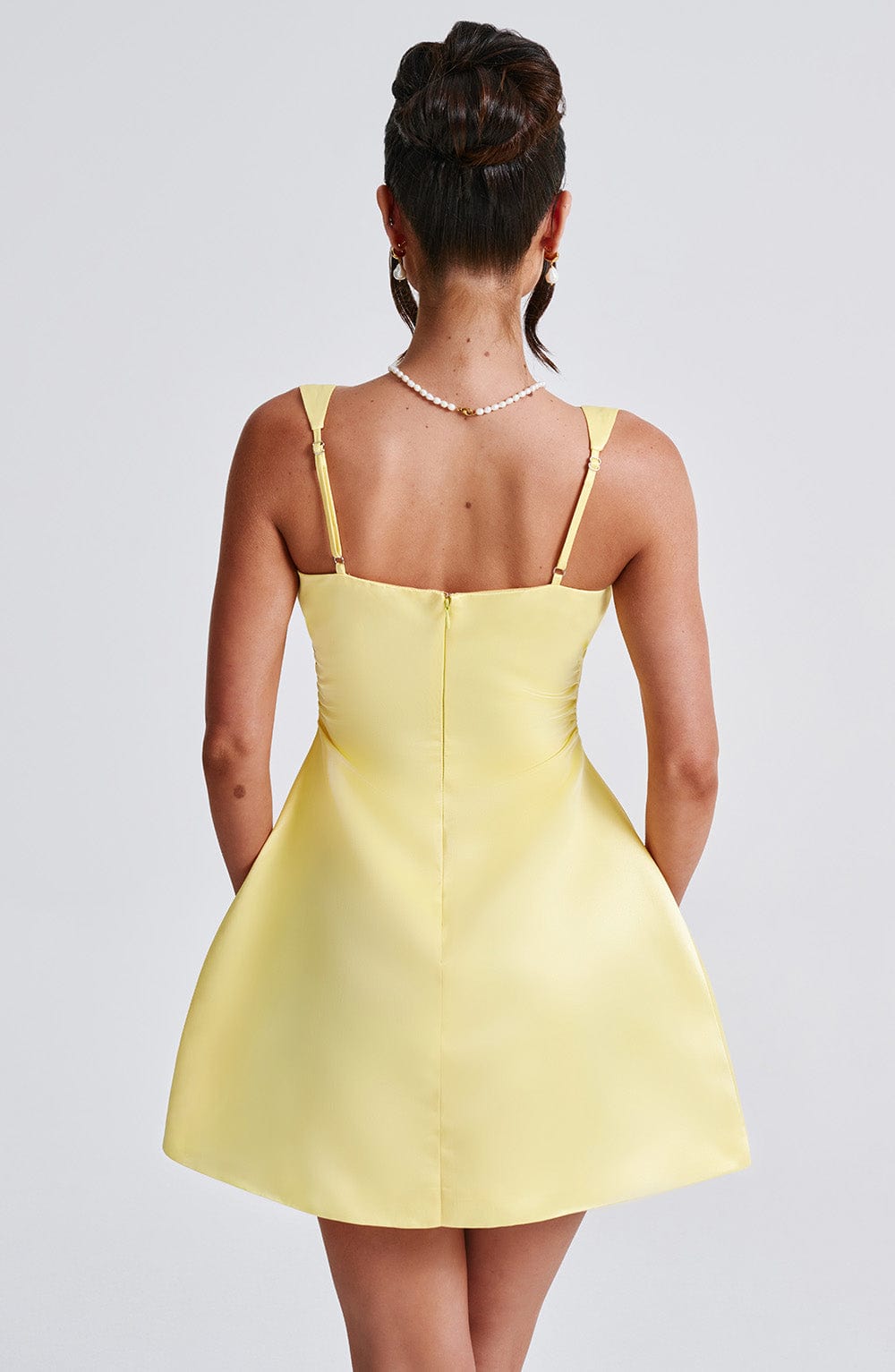 Willaelle Mini Dress in Lemon by Clandour, product photo 10