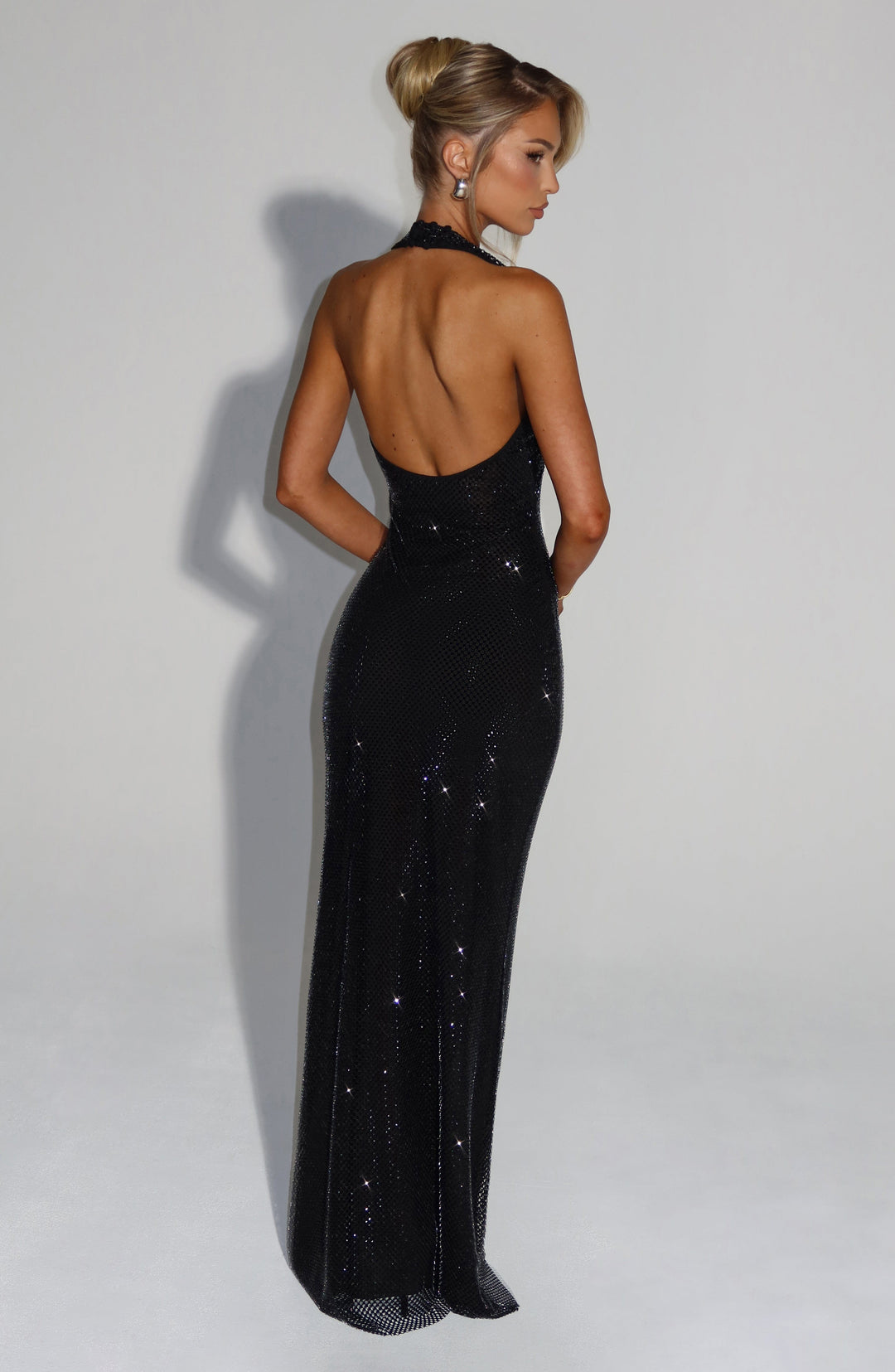Willaette Maxi Dress in Black by Clandour, product photo 4