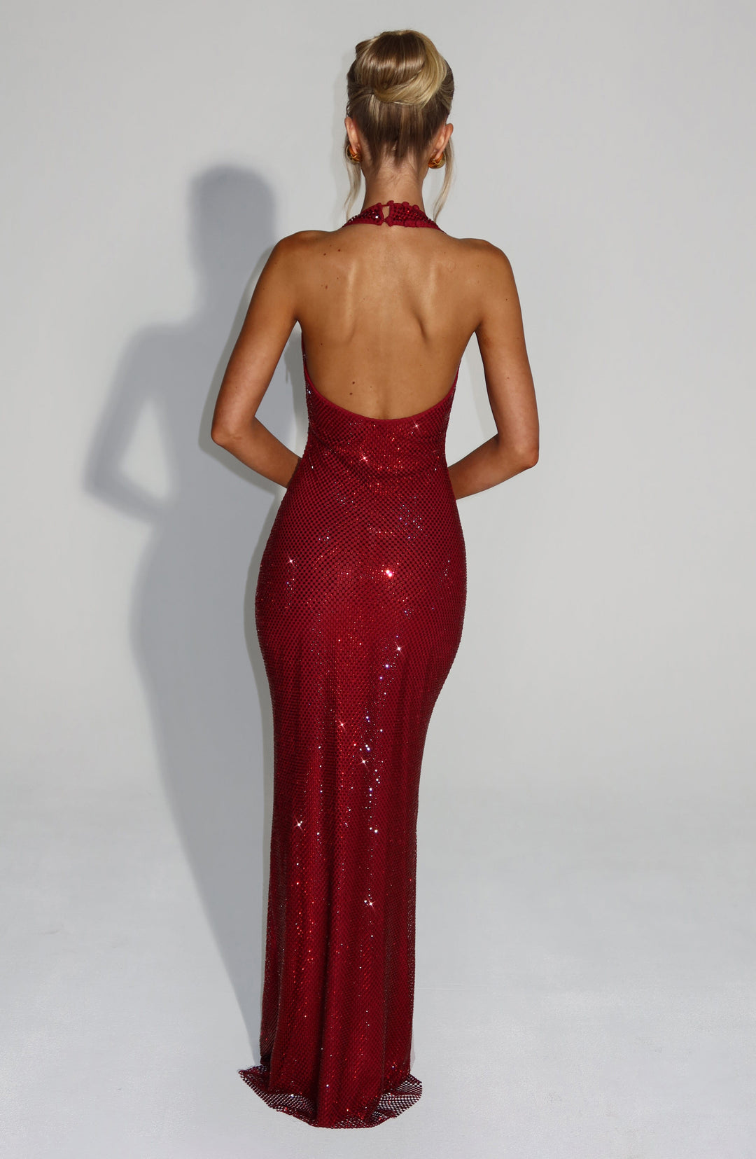 Willaette Maxi Dress in Wine by Clandour, product photo 9