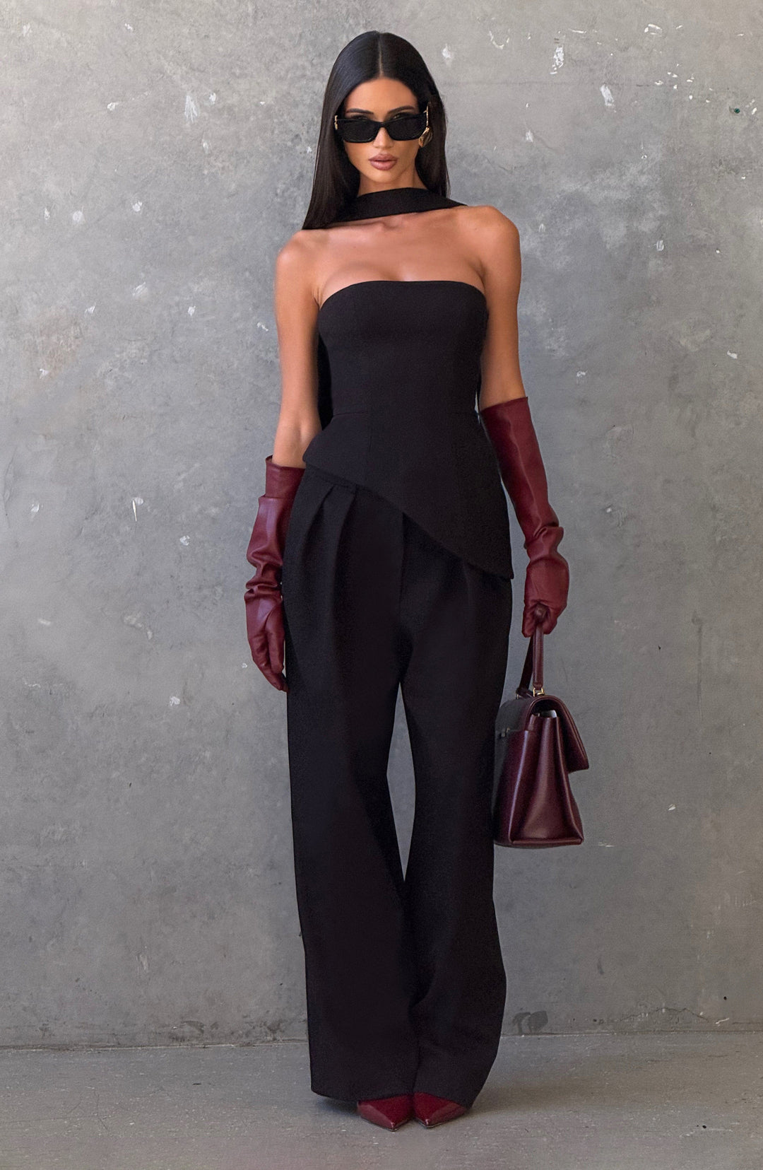 Willaine Top in Black by Clandour, product photo 9