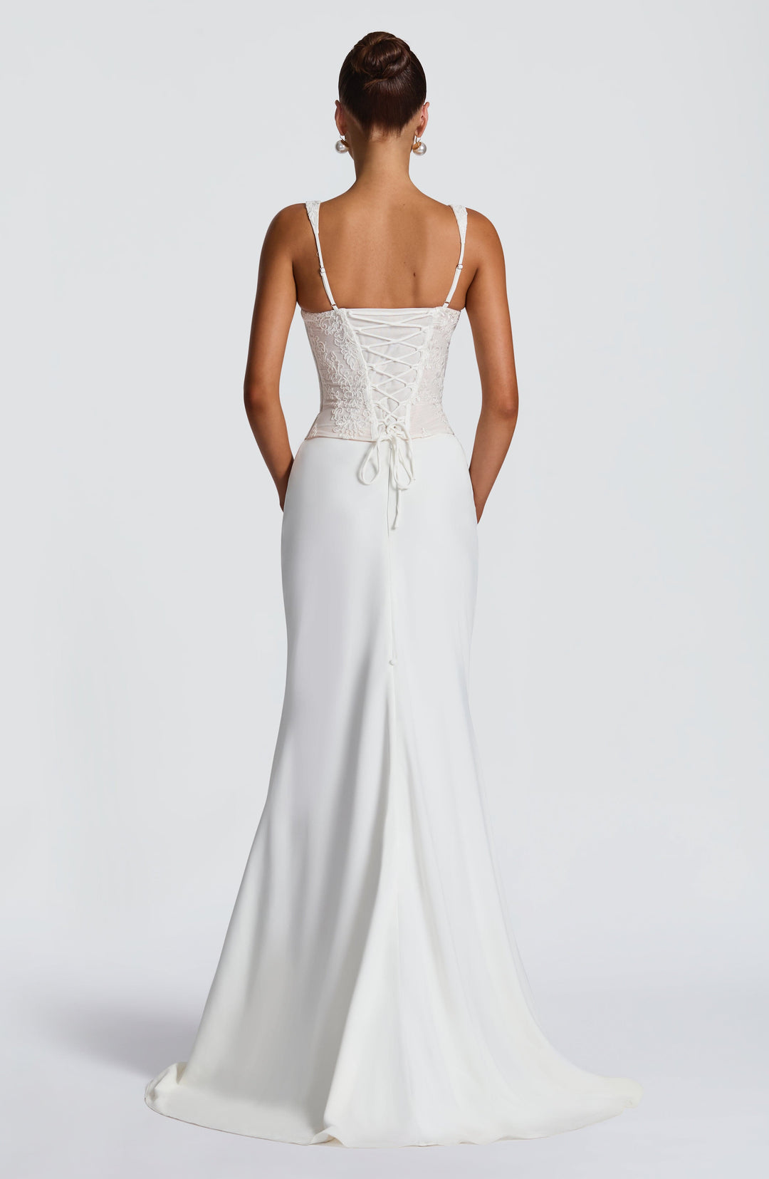 Willairis Corset in Ivory by Clandour, product photo 4