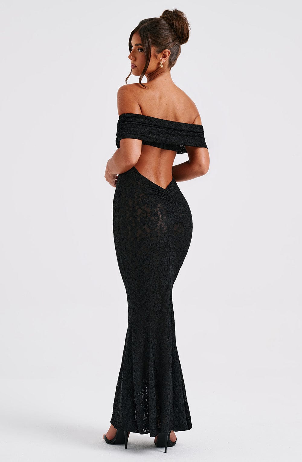 Willaise Maxi Dress in Black by Clandour, product photo 4