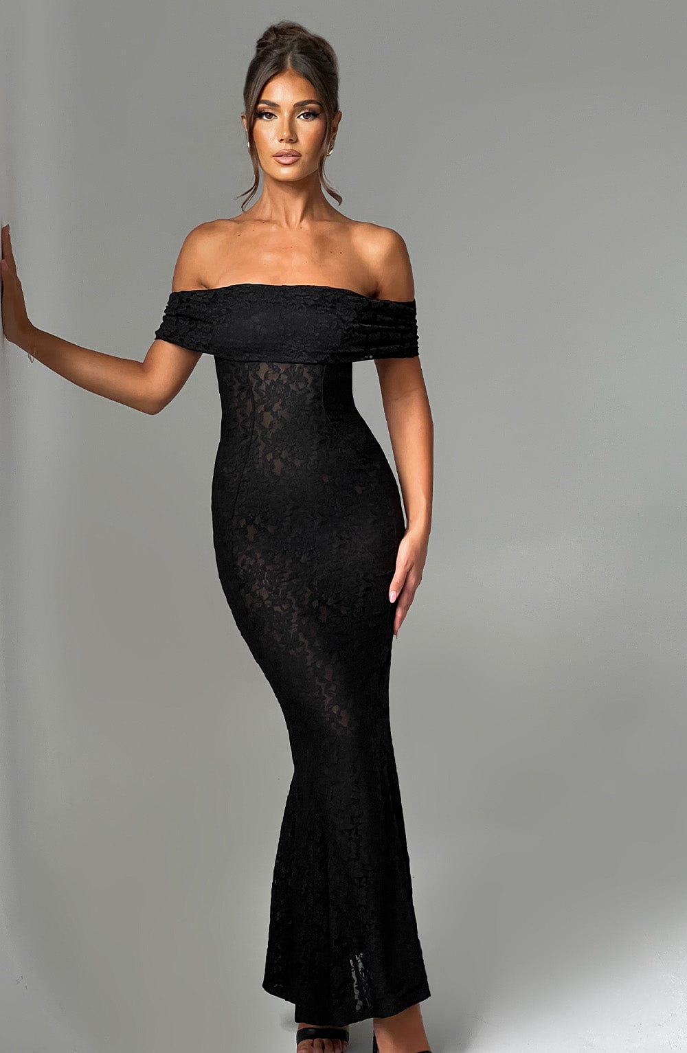 Willaise Maxi Dress in Black by Clandour, product photo 6