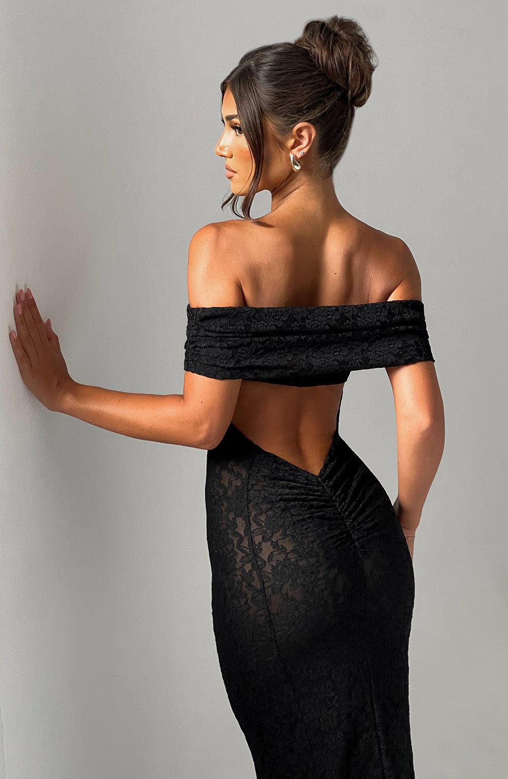 Willaise Maxi Dress in Black by Clandour, product photo 7