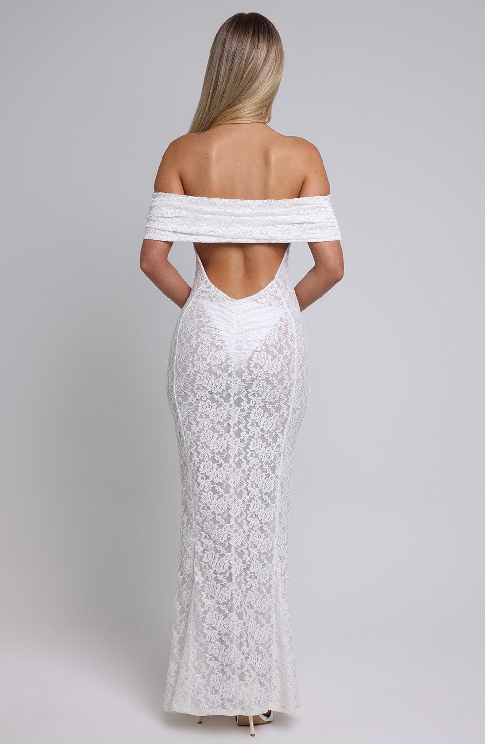 Willaise Maxi Dress in Ivory by Clandour, product photo 4