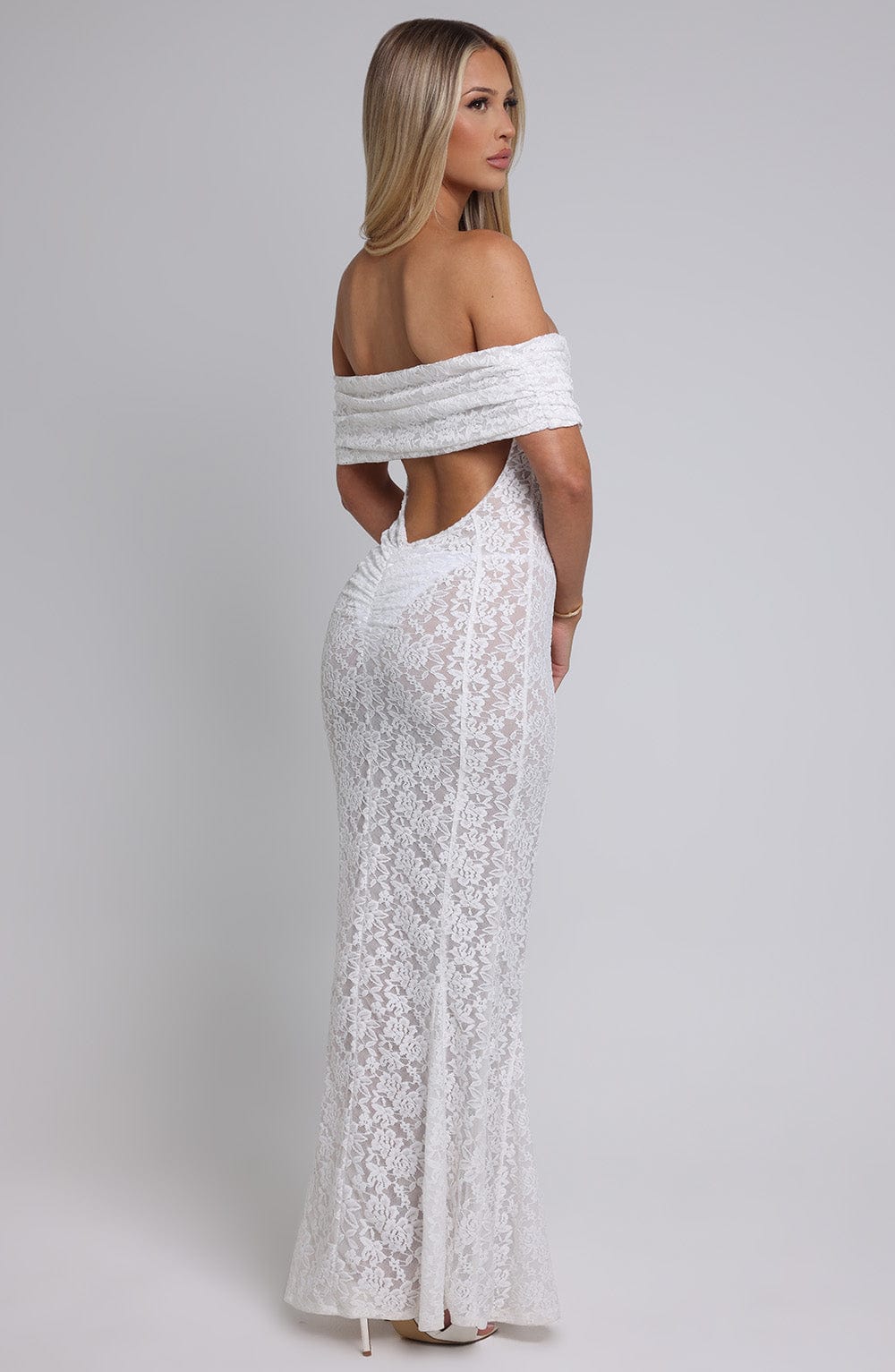 Willaise Maxi Dress in Ivory by Clandour, product photo 6