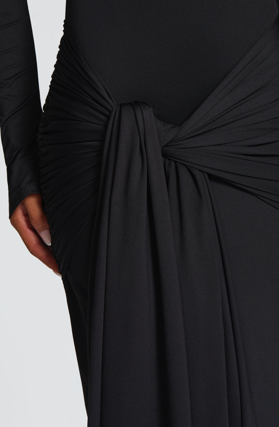 Willara Maxi Dress in Black by Clandour, product photo 4