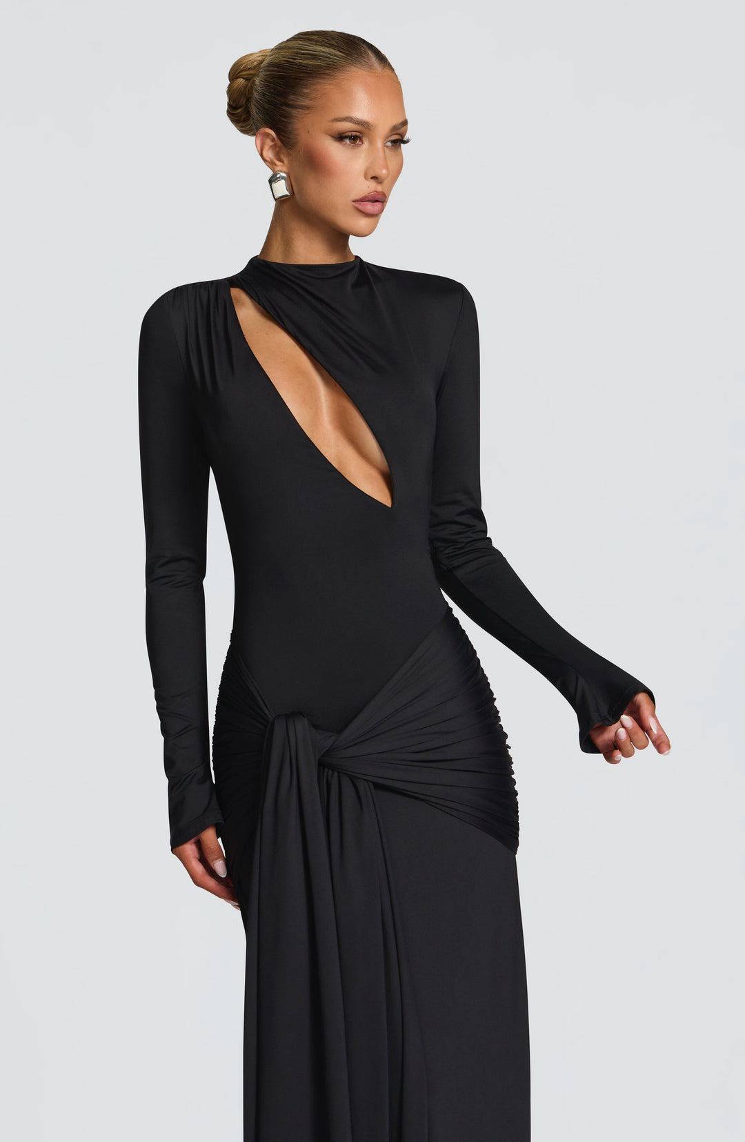 Willara Maxi Dress in Black by Clandour, product photo 5
