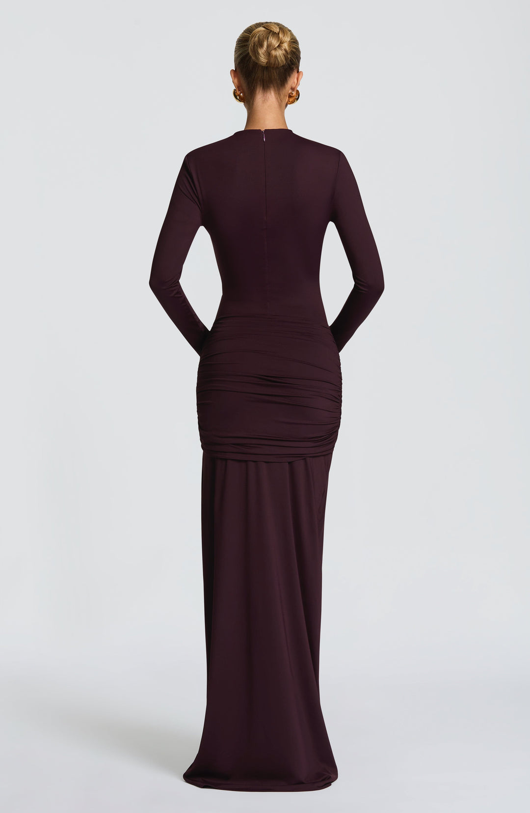 Willara Maxi Dress in Plum by Clandour, product photo 5