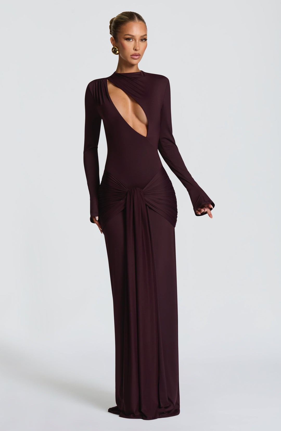 Willara Maxi Dress in Plum by Clandour, product photo 9