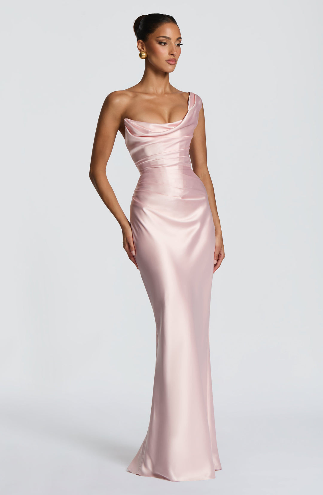 Xaraina Maxi Dress in Blush by Clandour, product photo 4