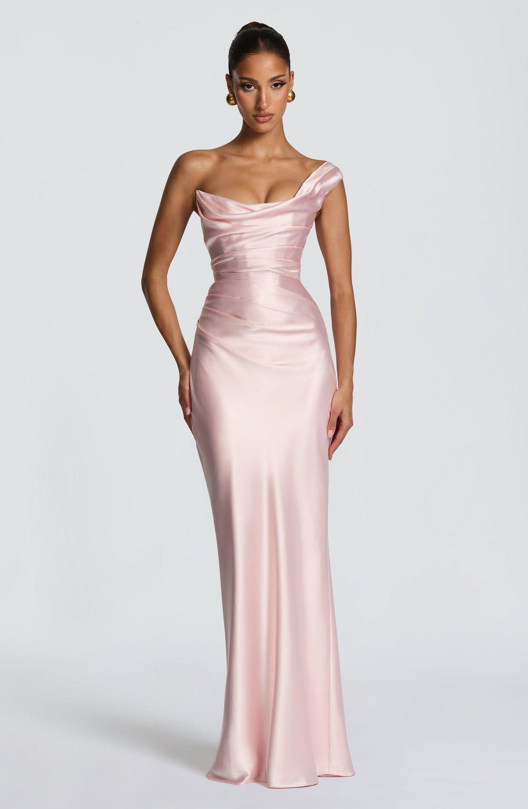 Xaraina Maxi Dress in Blush by Clandour, product photo 7