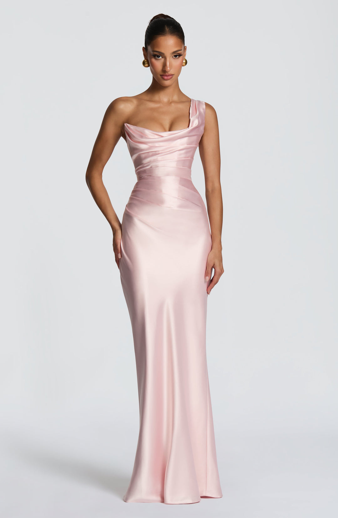 Xaraina Maxi Dress in Blush by Clandour, product photo 11