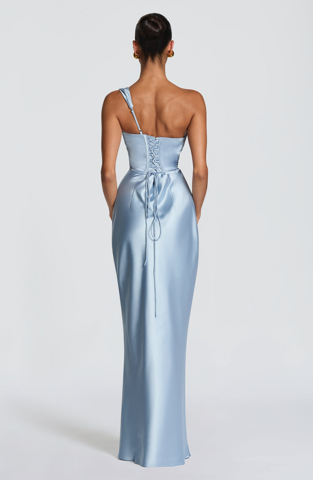 Xaraina Maxi Dress in Glacier Blue by Clandour, product photo 3