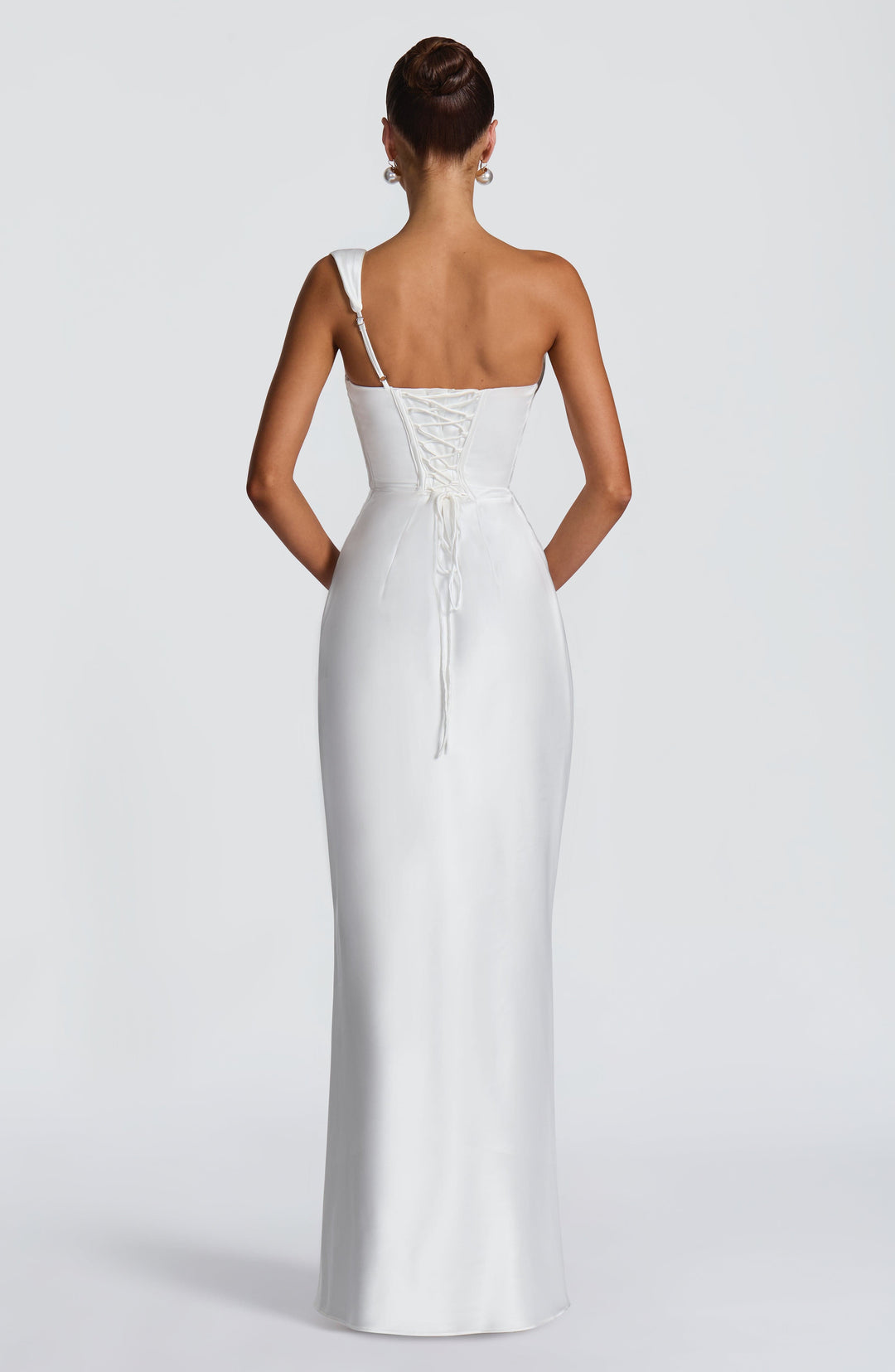 Xaraina Maxi Dress in Ivory by Clandour, product photo 4