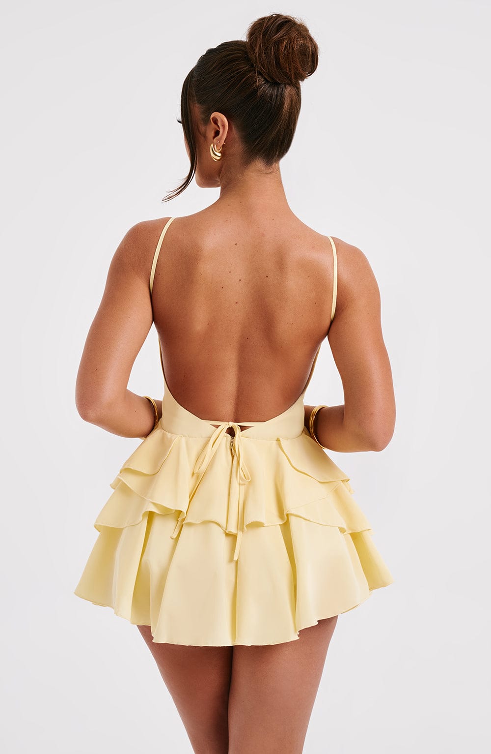 Xaramira Playsuit in Lemon by Clandour, product photo 7