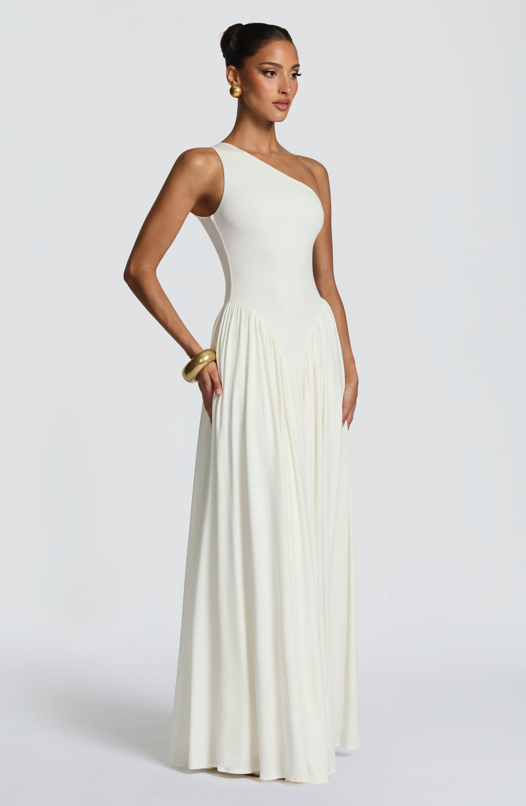 Xaranora Maxi Dress in Ivory by Clandour, product photo 4