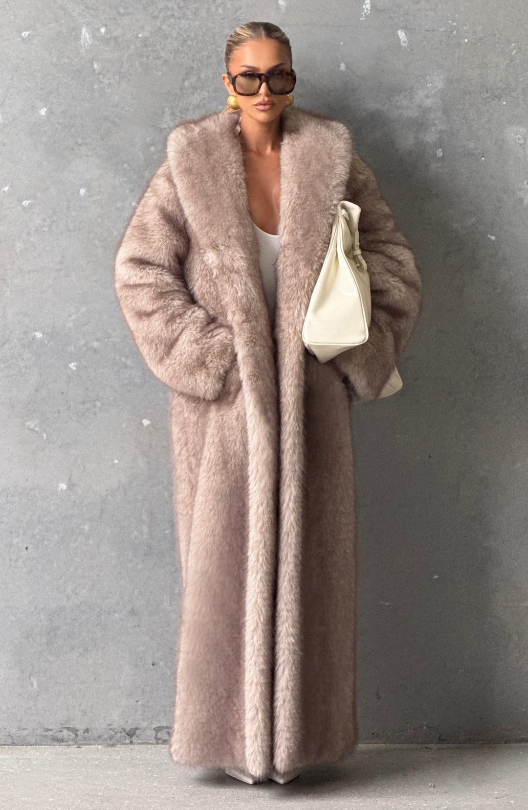 Yaraella Coat in Beige by Clandour, product photo 1