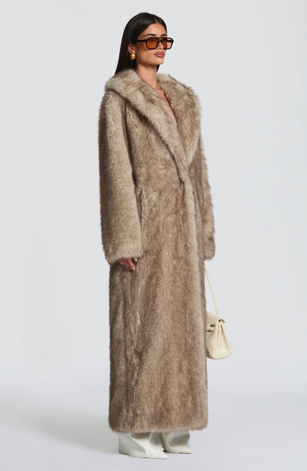 Yaraella Coat in Beige by Clandour, product photo 7