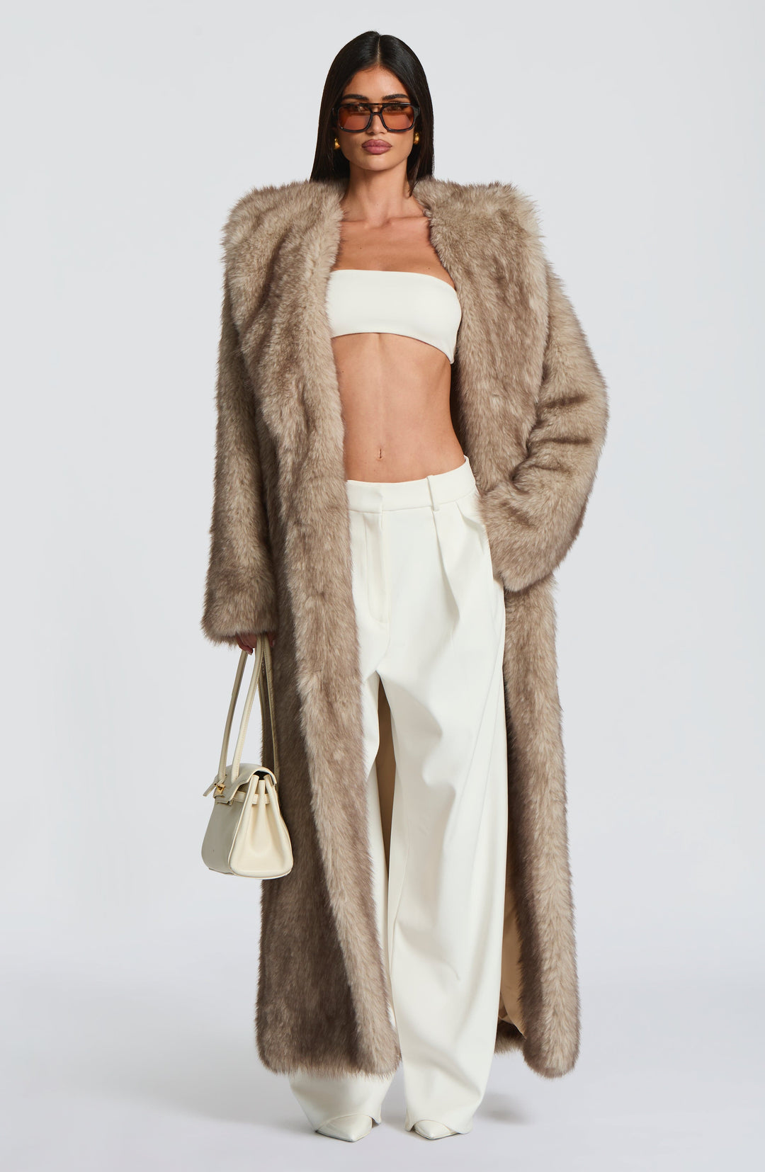 Yaraella Coat in Beige by Clandour, product photo 9