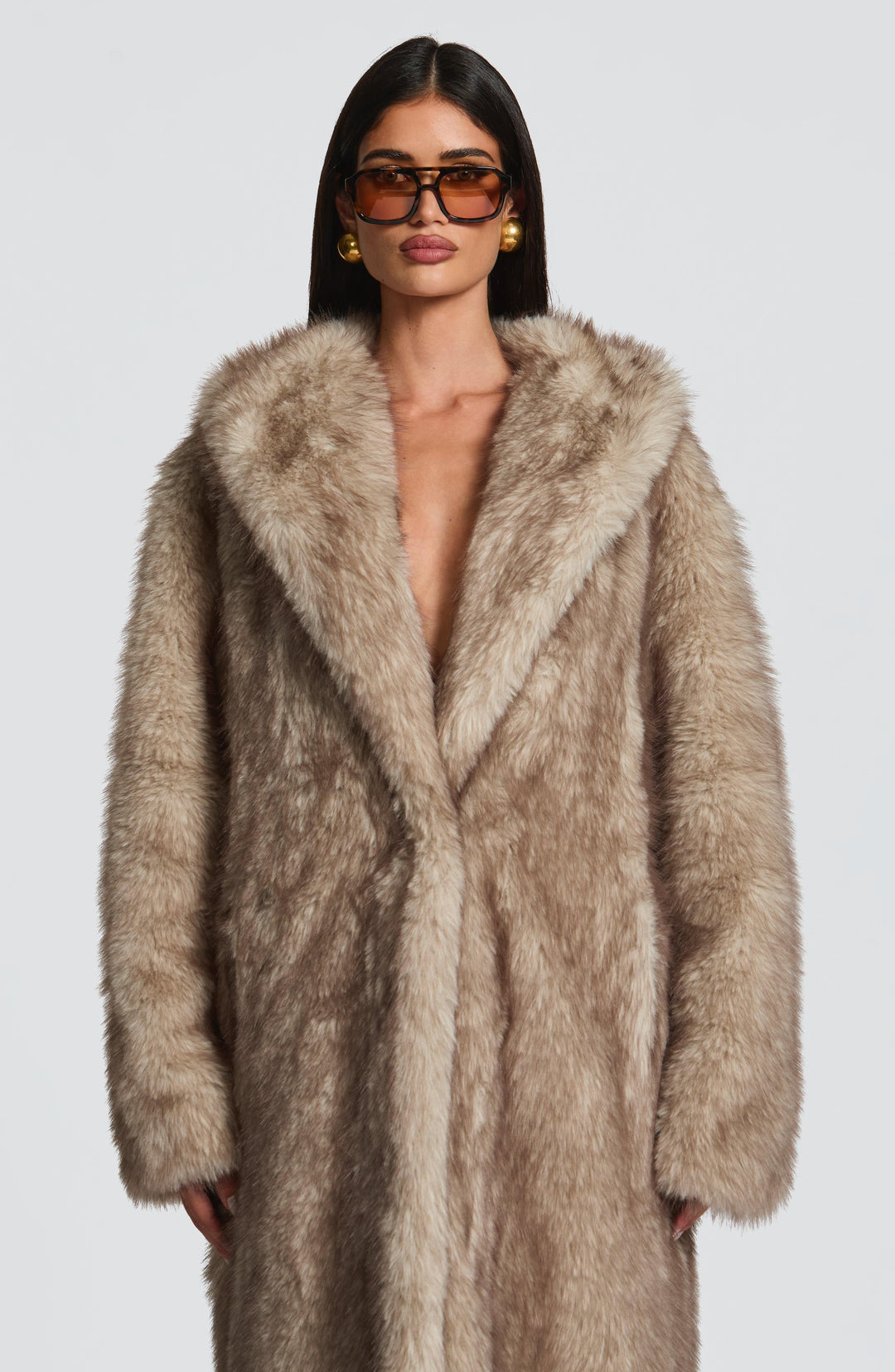 Yaraella Coat in Beige by Clandour, product photo 10