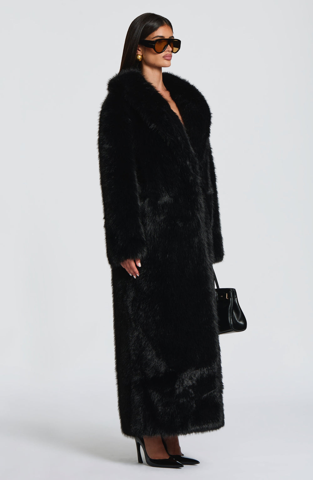 Yaraella Coat in Black by Clandour, product photo 2
