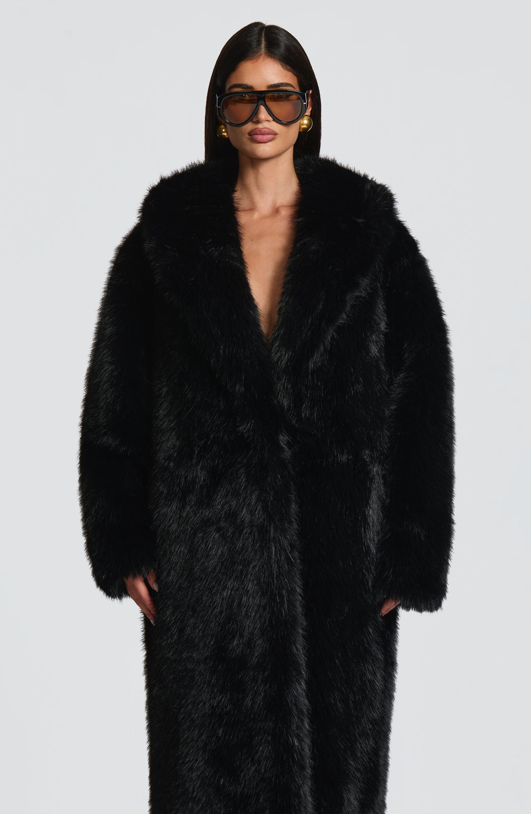 Yaraella Coat in Black by Clandour, product photo 4
