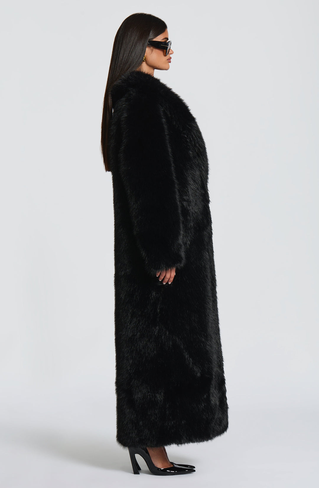 Yaraella Coat in Black by Clandour, product photo 5