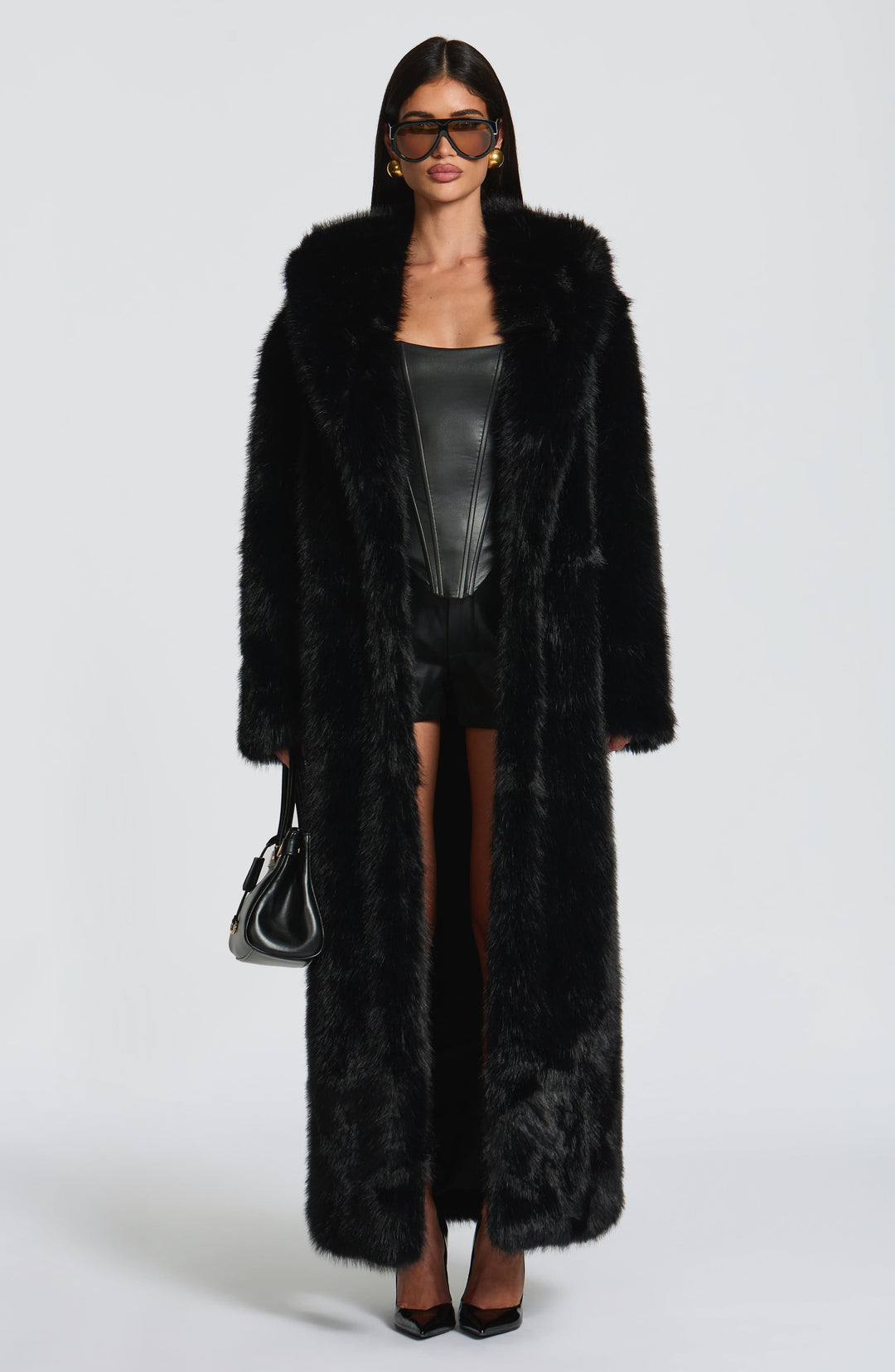 Yaraella Coat in Black by Clandour, product photo 6