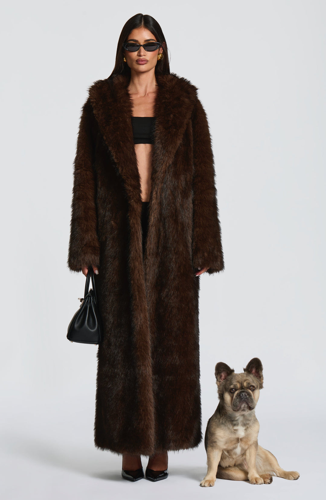 Yaraella Coat in Chocolate by Clandour, product photo 4