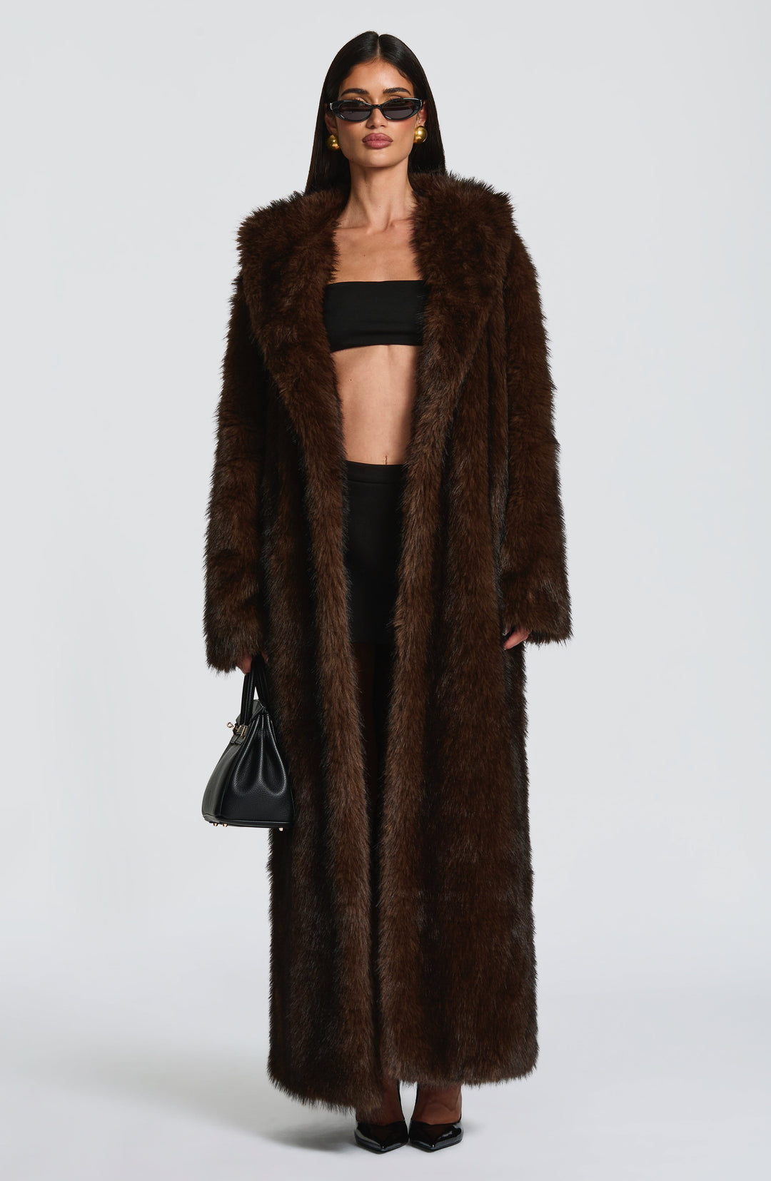 Yaraella Coat in Chocolate by Clandour, product photo 9