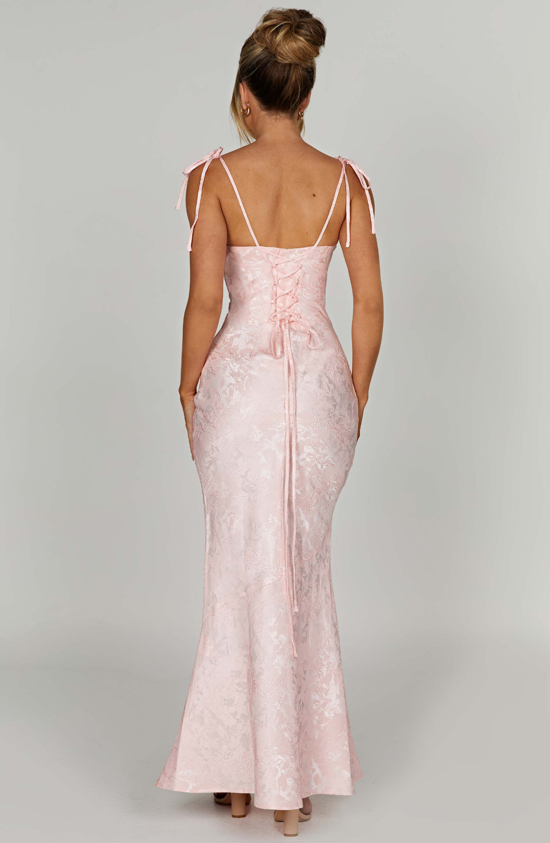 Yaraena Maxi Dress in Blush by Clandour, product photo 8