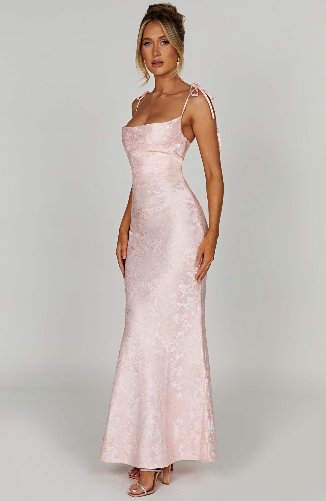 Yaraena Maxi Dress in Blush by Clandour, product photo 10